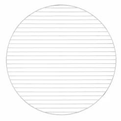 Rund grillrist 43,5 cm, rustfritt stål