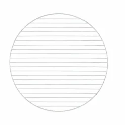 Rund grillrist 43,5 cm, rustfritt stål