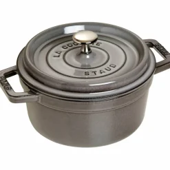 Rund Gryte 22 cm 2,6 liter Basilikumgrønn