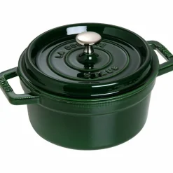 Rund Gryte 22 cm 2,6 liter Basilikumgrønn