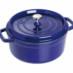 Rund Gryte 26 cm 5,2 liter Blå