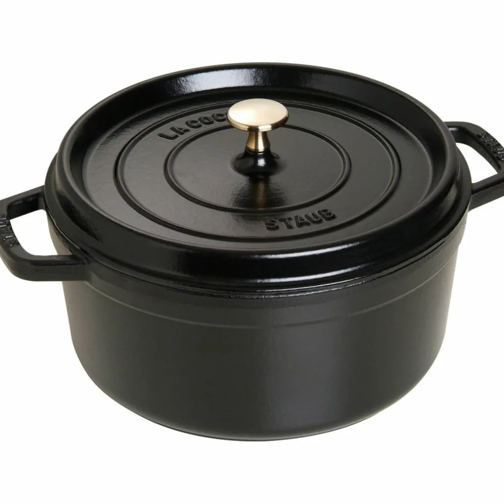 Rund Gryte 26 cm 5,2 liter Grafittgrå