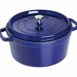 Rund Gryte 28 cm 6,7 liter Svart