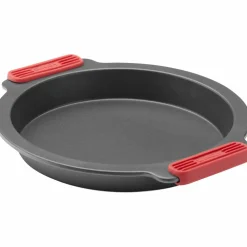 Rund nonstick bakeform 28 cm, grå