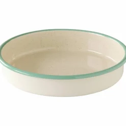Rund ovnsform 24 cm, cream lux
