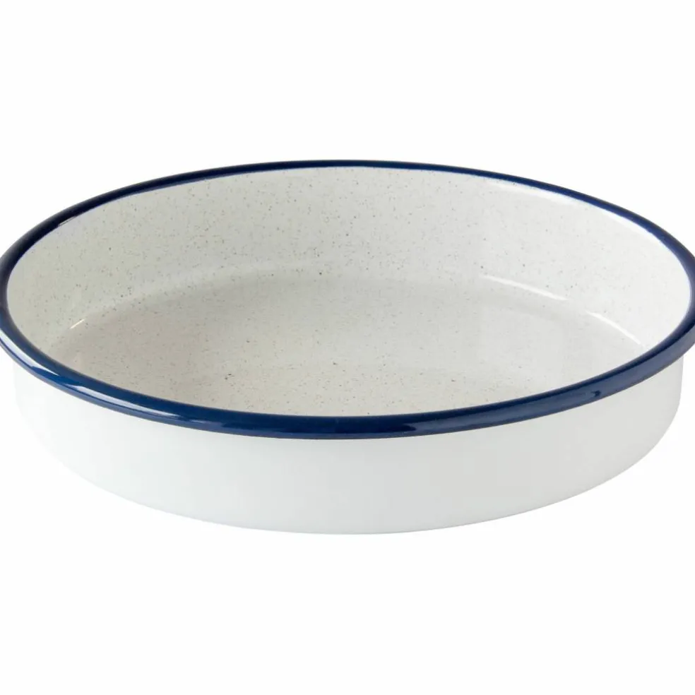 Rund ovnsform 28 cm, Kockums white
