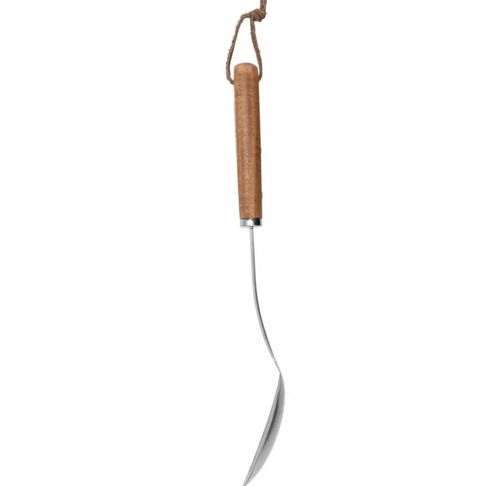 Rustfritt stål serveringsskjed