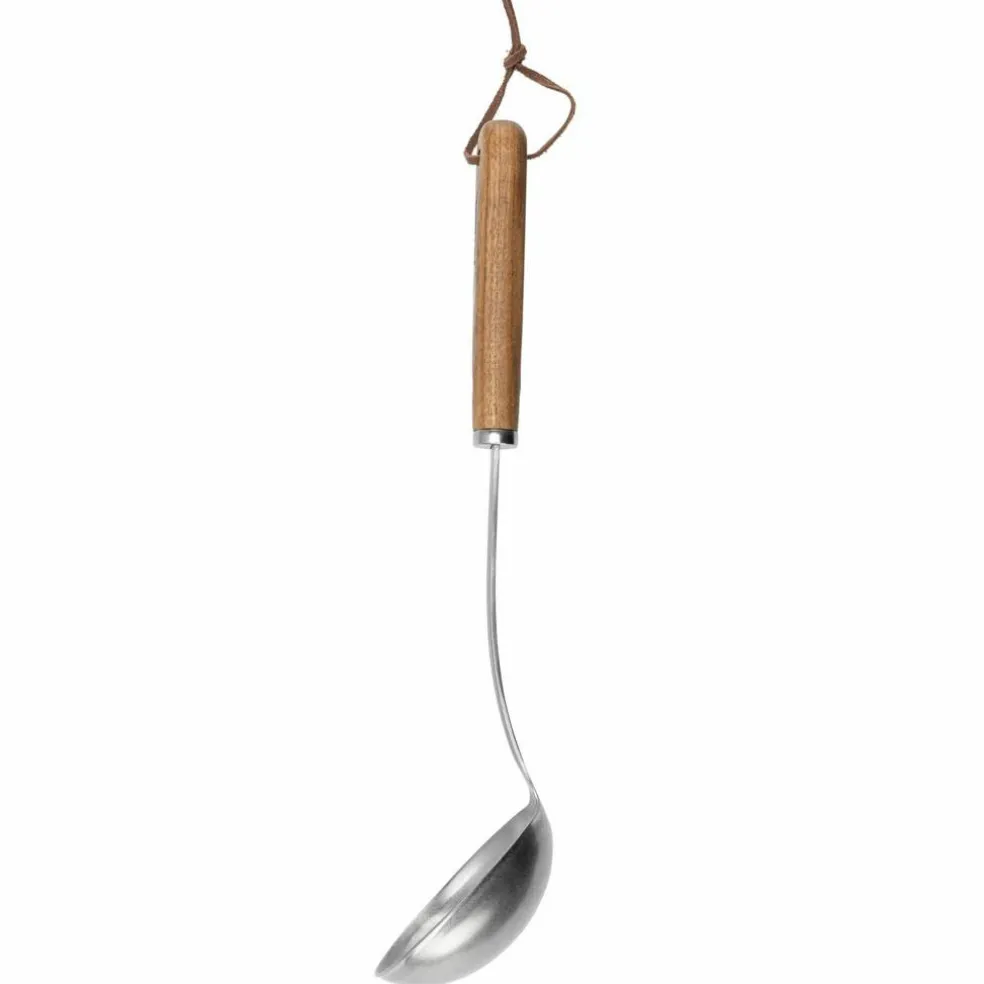 Rustfritt stål suppeskje