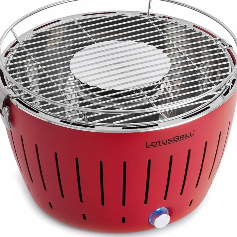 Røykfri kullgrill Lilla