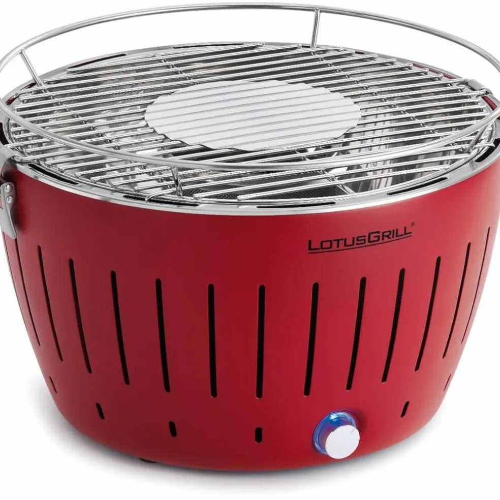 Røykfri kullgrill Lilla