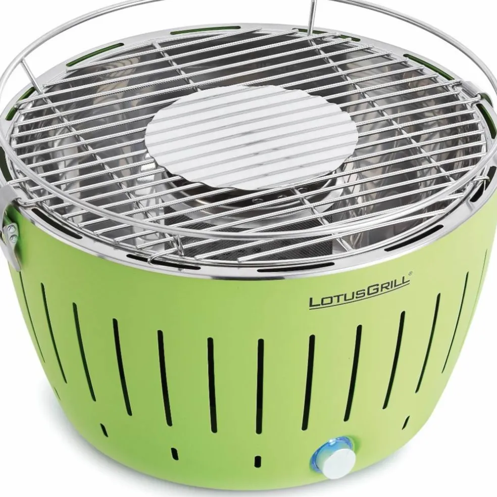Røykfri kullgrill Lilla