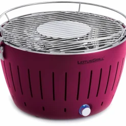 Røykfri kullgrill Lilla