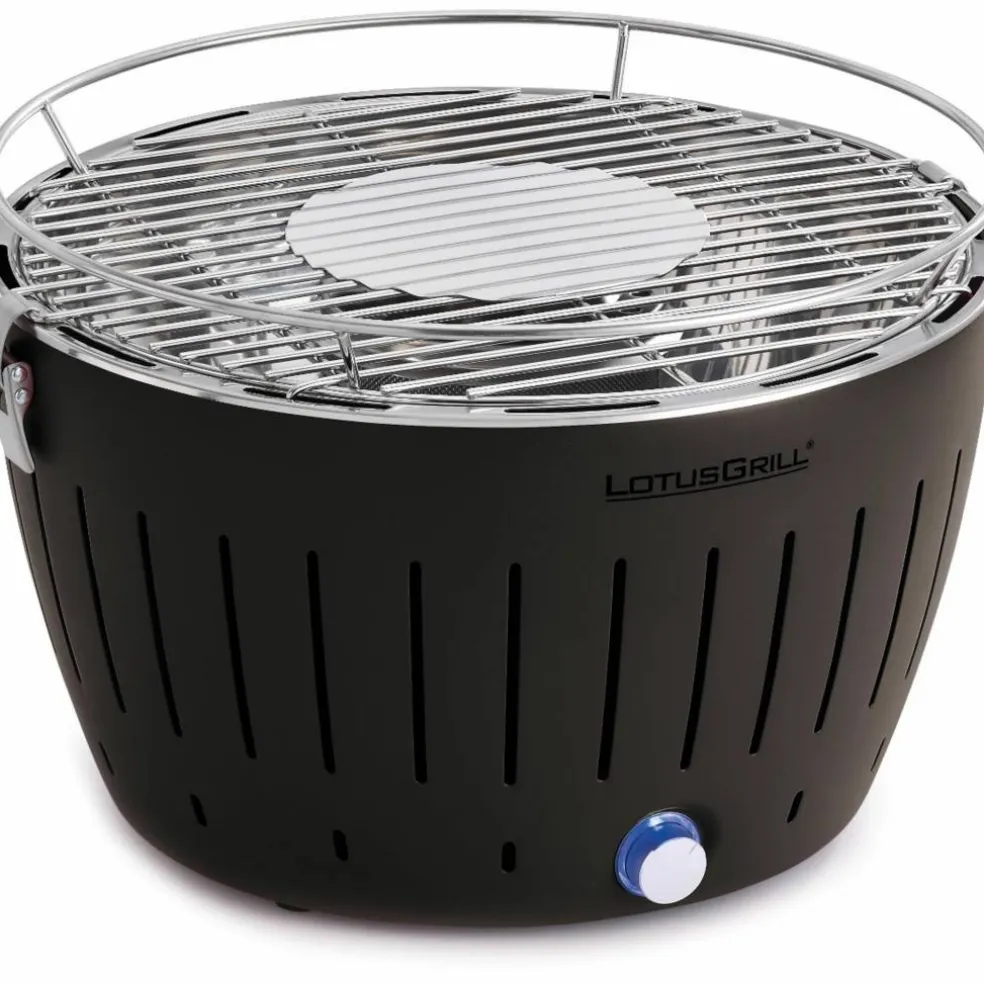 Røykfri kullgrill Lilla