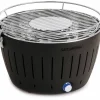 Røykfri kullgrill Rød