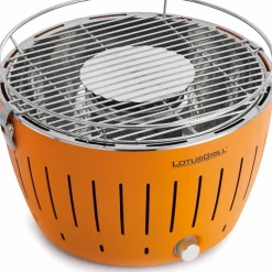 Røykfri kullgrill Rød