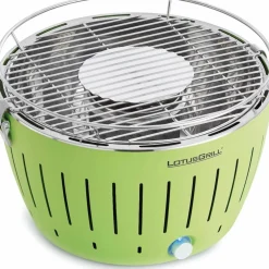 Røykfri kullgrill Rød