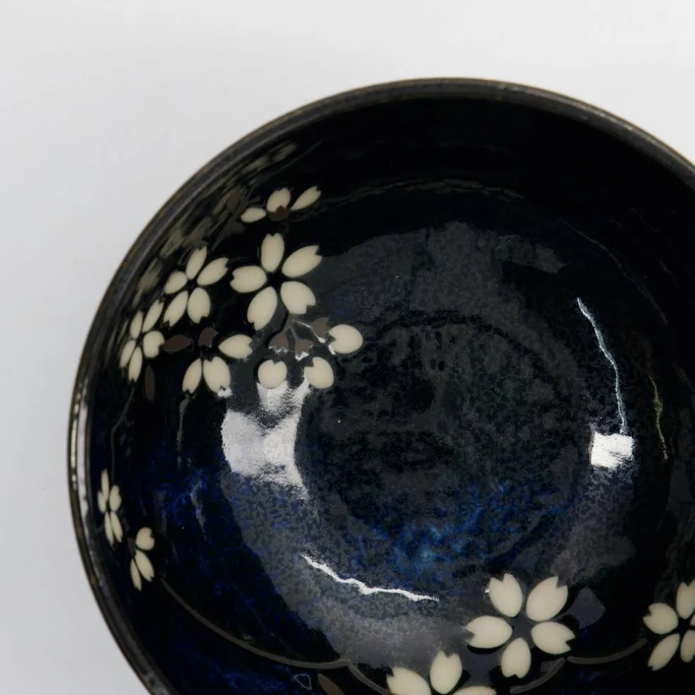 Sakura ramenskål 19 cm, cobalt blue
