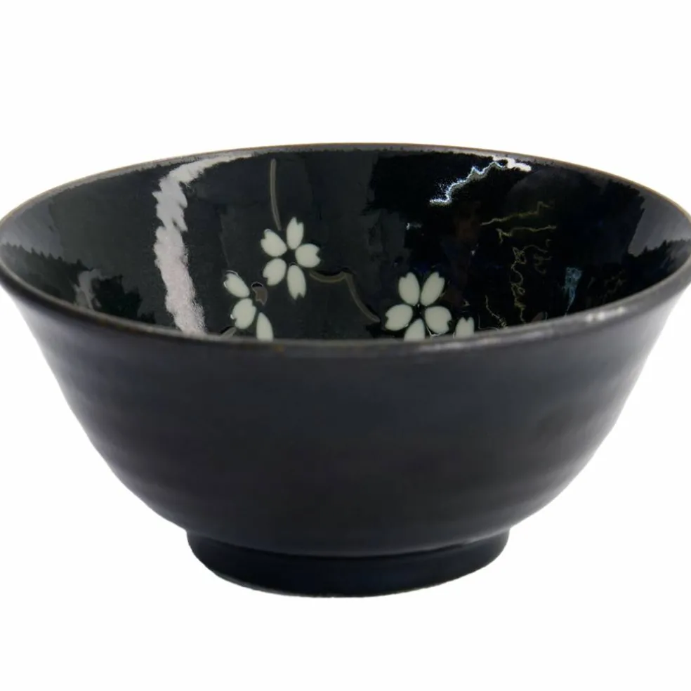 Sakura ramenskål 19 cm, cobalt blue