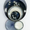 Sakura skål 9 cm, cobalt blue