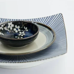 Sakura skål 9 cm, cobalt blue