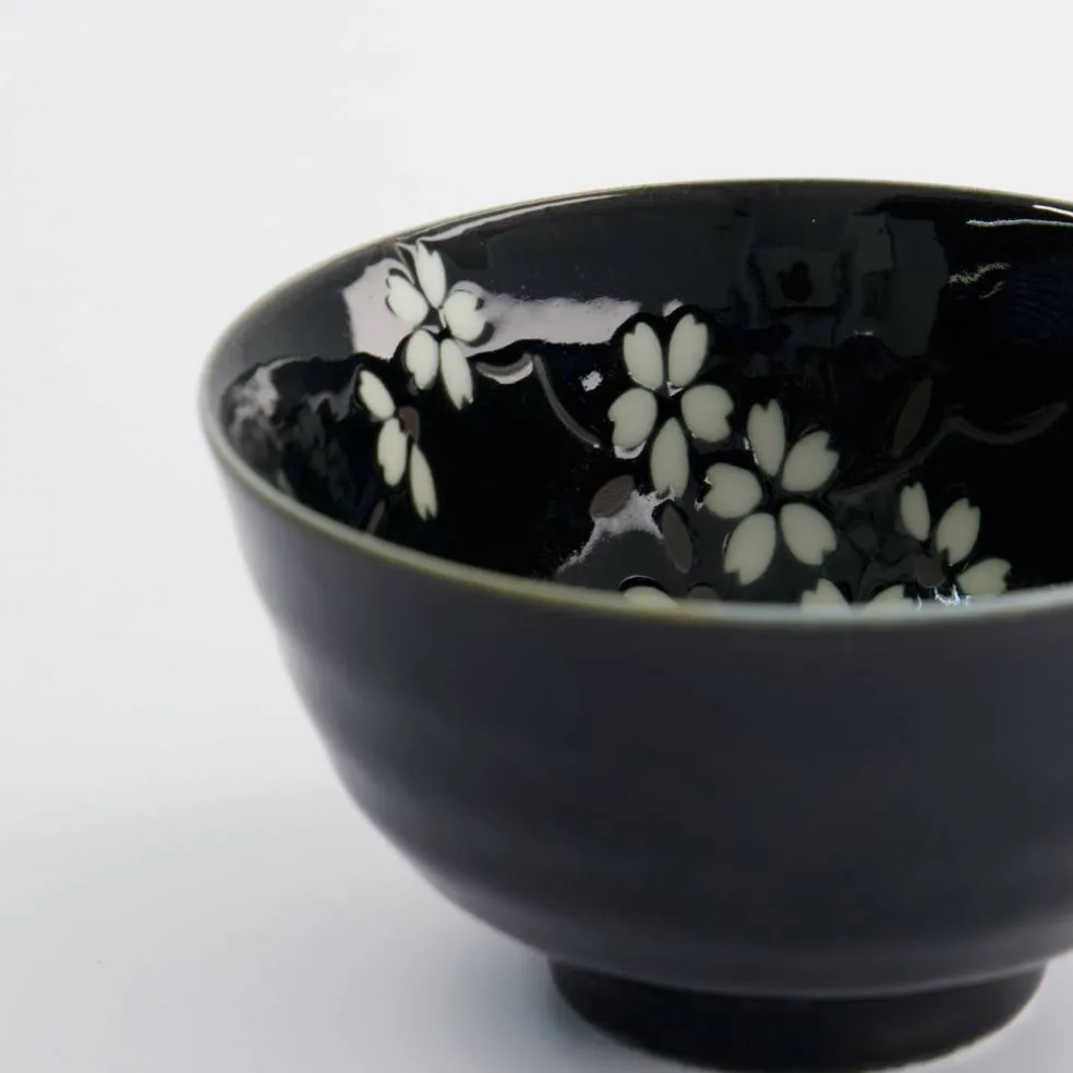 Sakura skål 14 cm, cobalt blue