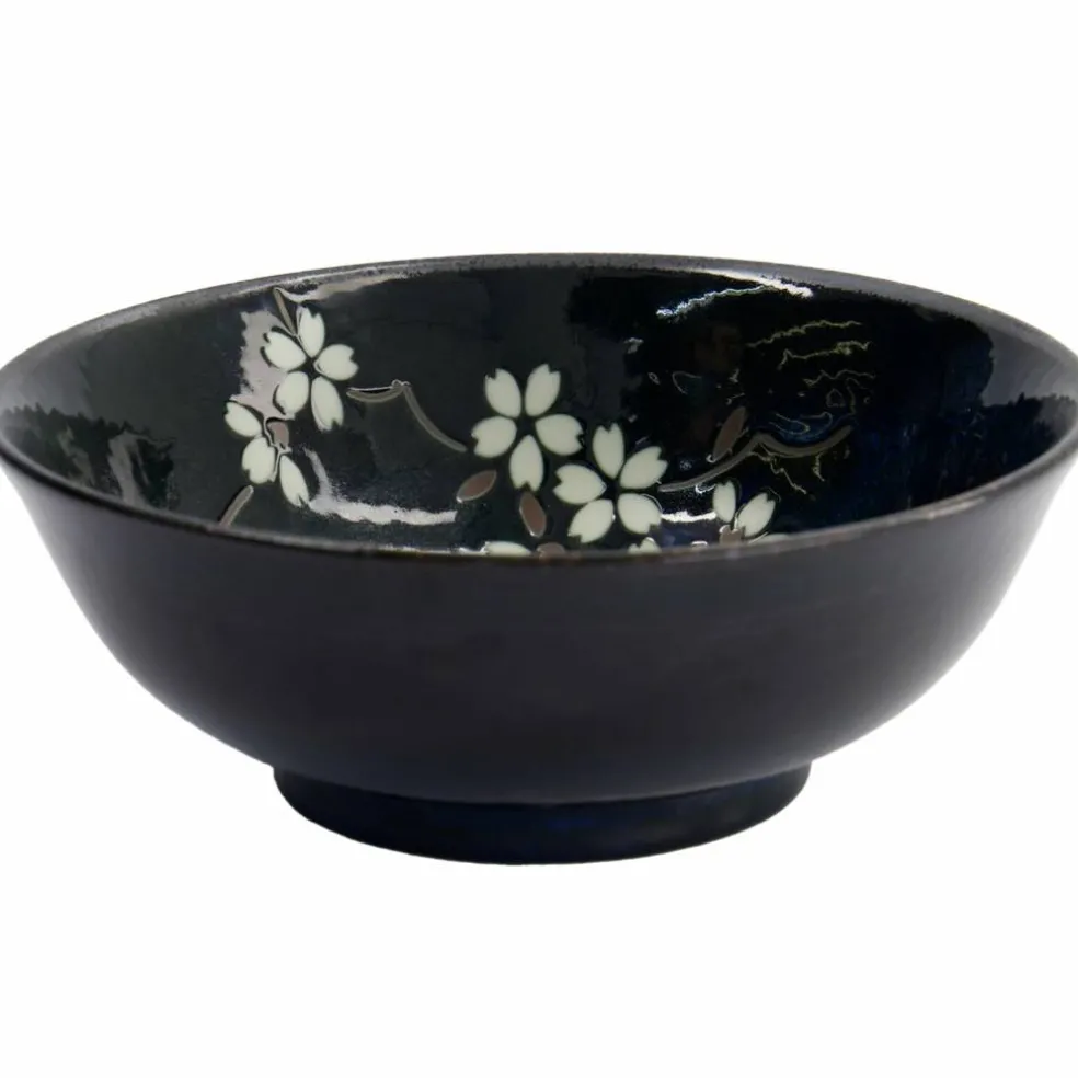 Sakura skål 14 cm, cobalt blue