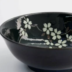 Sakura skål 14 cm, cobalt blue