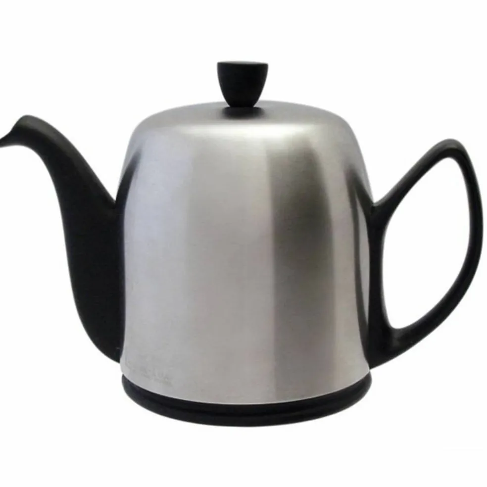 Salam tekanne 1,5 liter, svart/stål