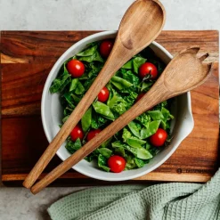 Salatbestikk 35 cm, akasie