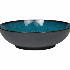 Salatskål 24 cm svart/grønn