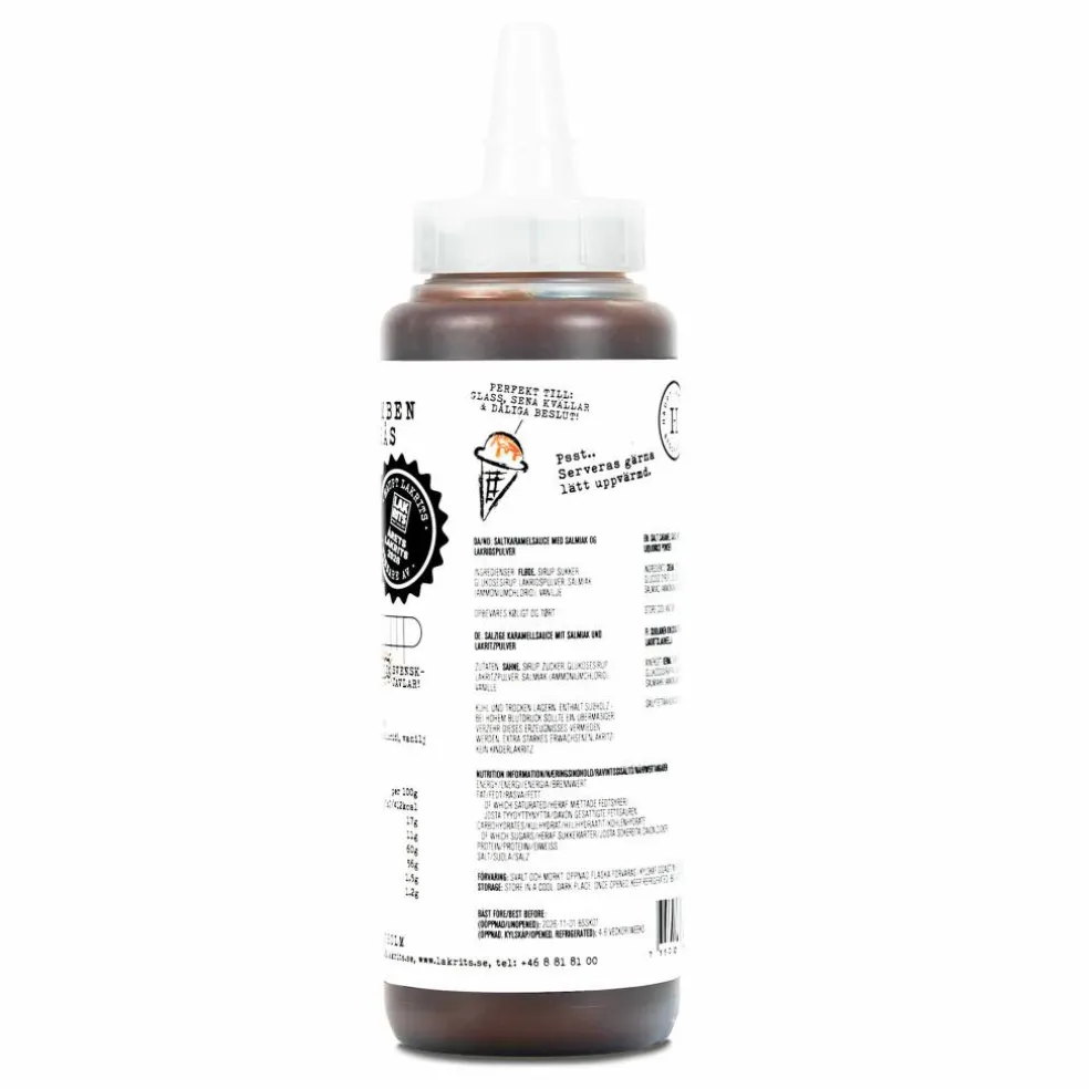 Salmiakbomben salt karamellsaus, 315 gram