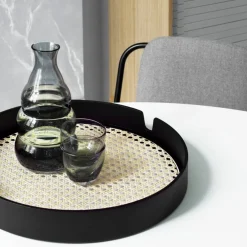 Salon Tray Ø40 Black