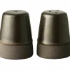 Salt/Peppersett, Metallic Brun