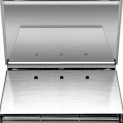 Sammenleggbar grill, 36 x 26 cm, rustfritt stål