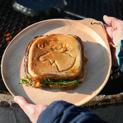 Sandwichjern med elgmotiv