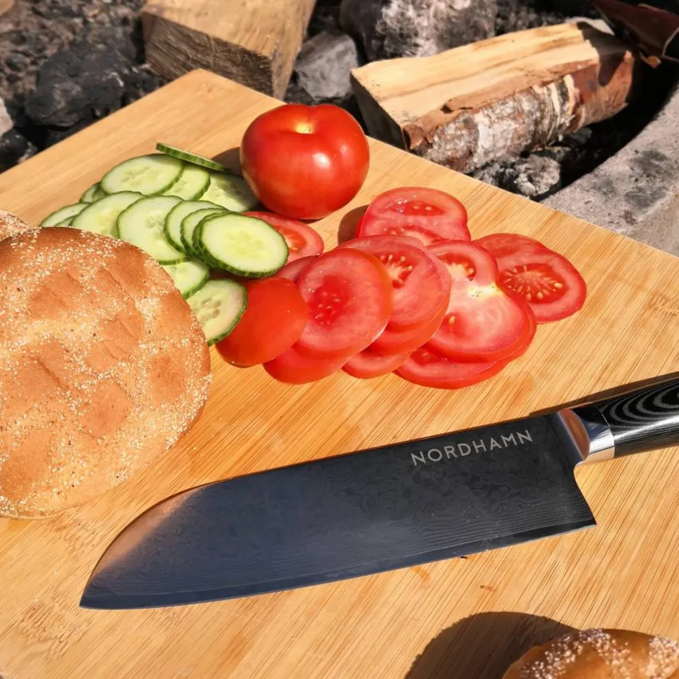Santoku-kniv, 18 cm