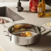 Sautépanne 28 cm, rustfritt stål