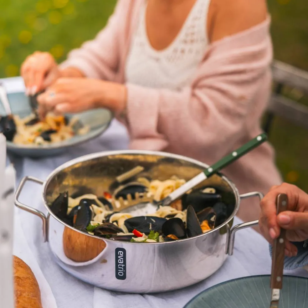 Sautépanne 28 cm, rustfritt stål