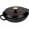 Sautépanne i støpejern, 28 cm