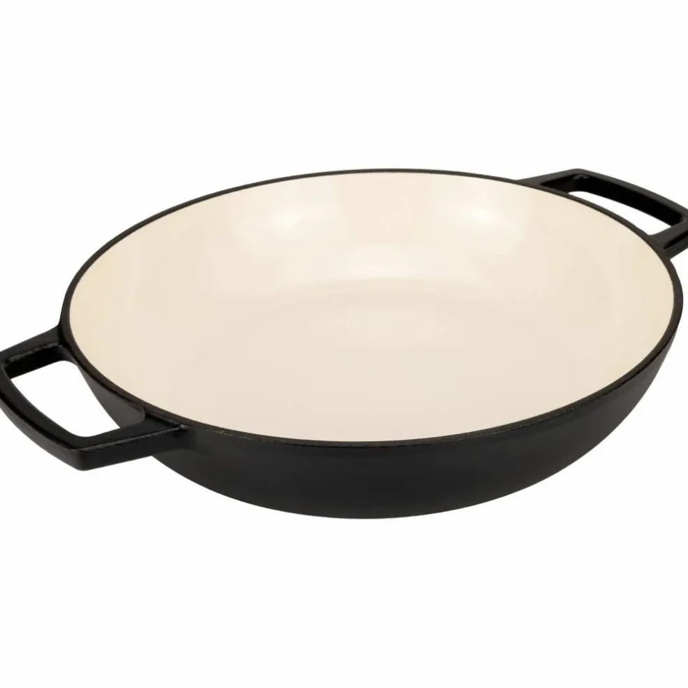 Sautépanne i støpejern, 28 cm