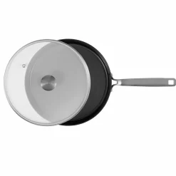 Sautépanne med stålhåndtak 28 cm / 5 liter, svart