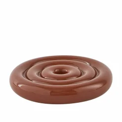 Savi lysestake keramikk 2,5 cm, nutmeg