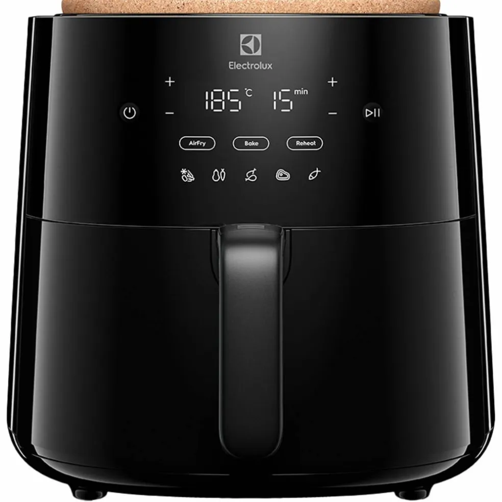 700s EAF7B airfryer 7 liter, black glossy