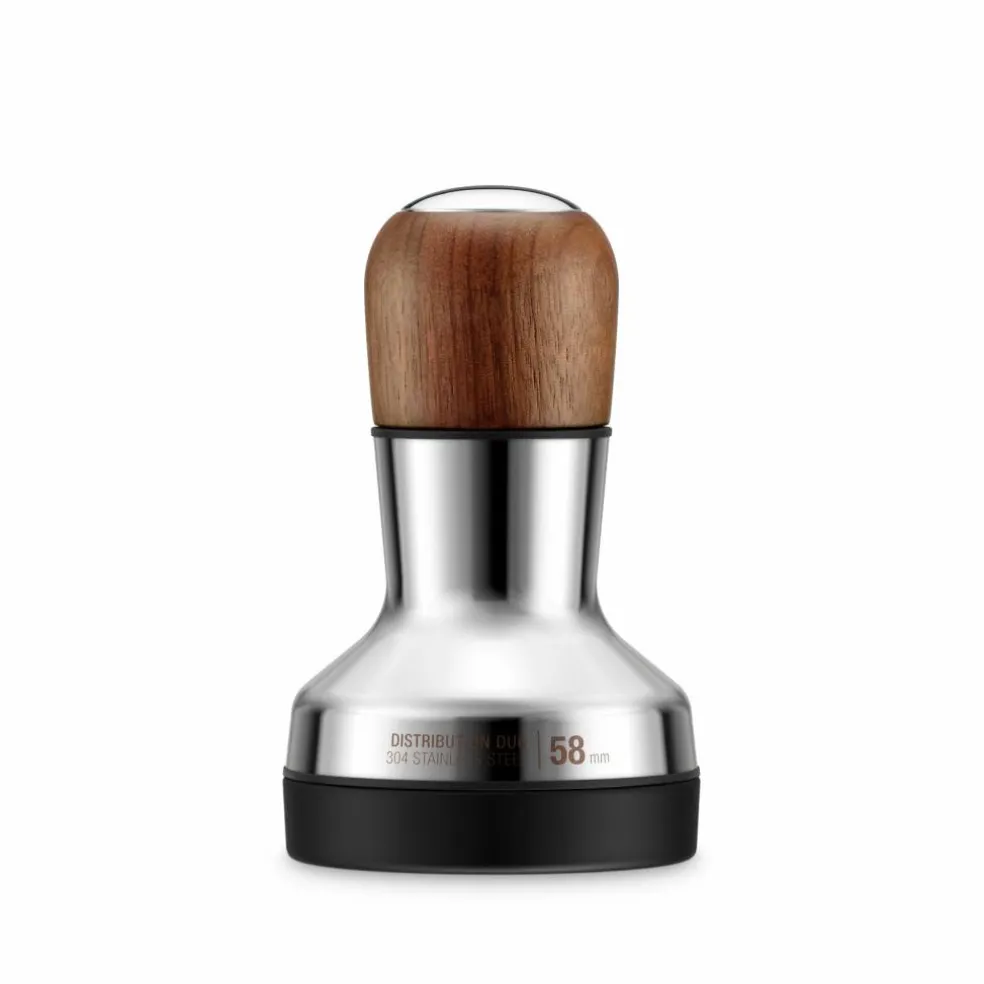 SEA303WLW Tamper og dispenser 58 mm, valnøtt