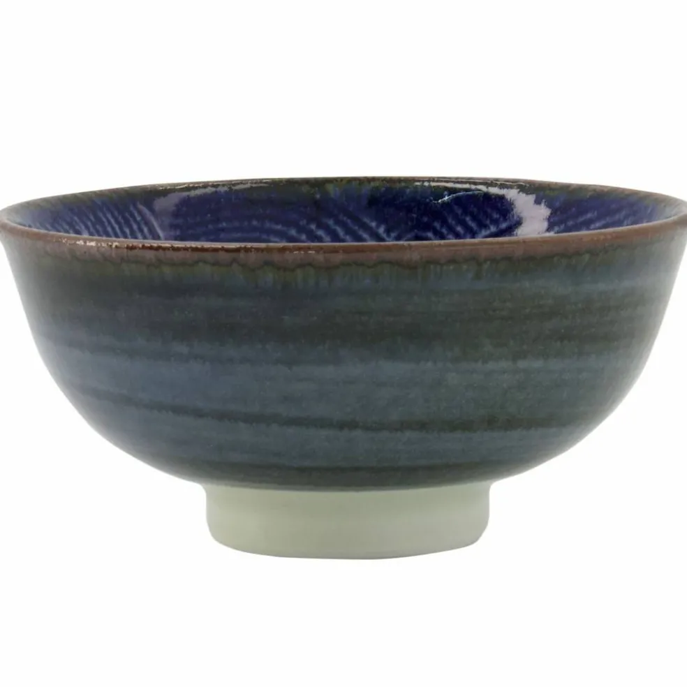 Seigaiha Blue skål, 12 cm