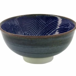 Seigaiha Blue skål, 12 cm