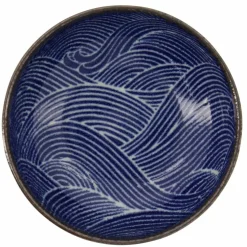 Seigaiha Blue skål, 300 ml