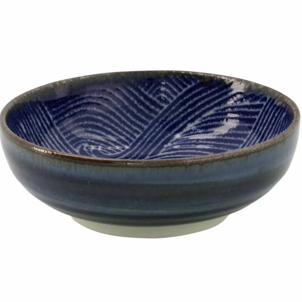 Seigaiha Blue skål, 300 ml