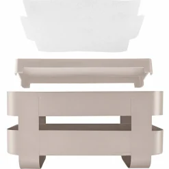 Selvvannende Herb Organiser stål, sand