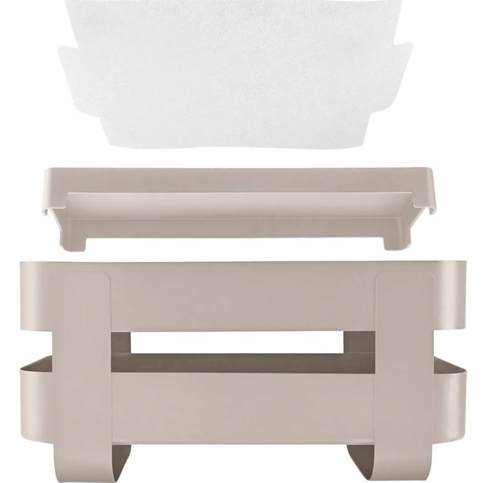 Selvvannende Herb Organiser stål, sand